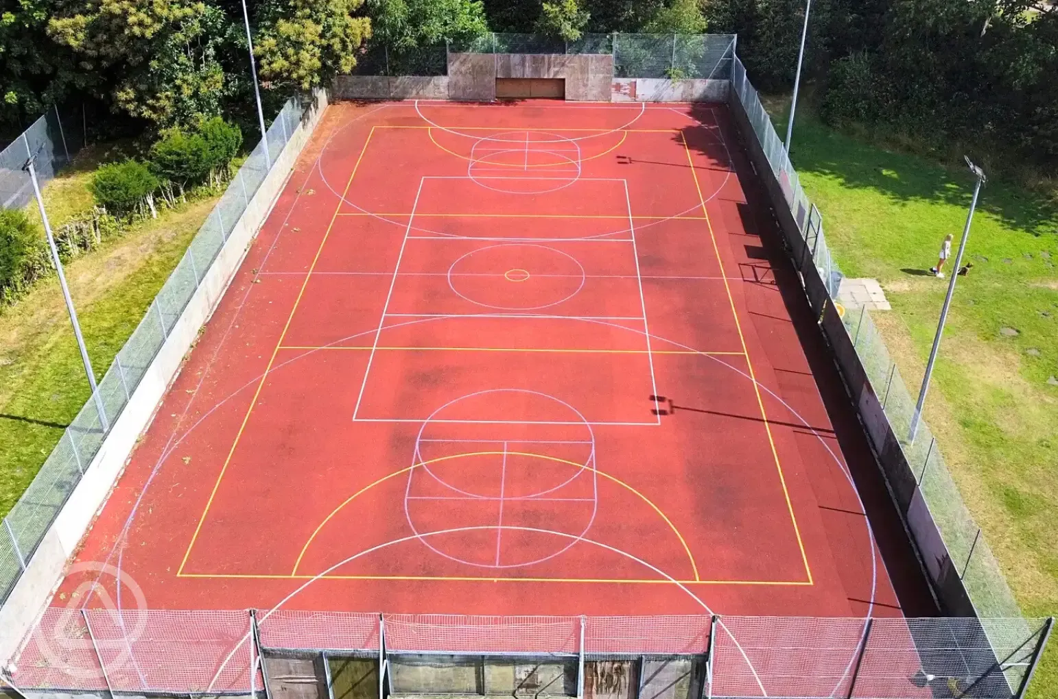 Sports court at Avon Tyrrell