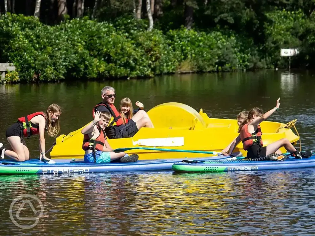 Watersports on Avon Tyrrell Lake