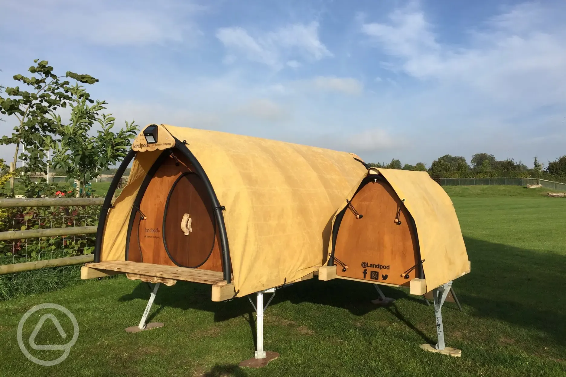 Festival glamping pod