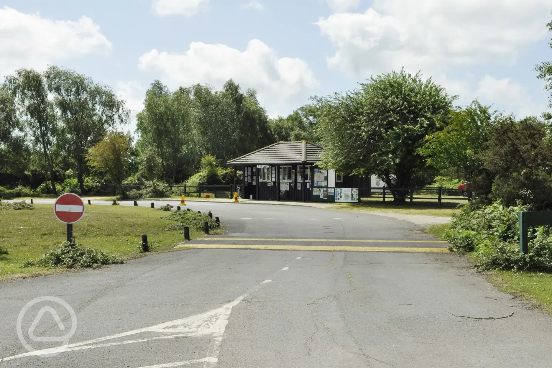 Site entrance 