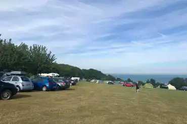 Tent pitches Kingsdown Camping