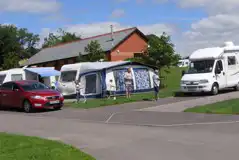 Fully serviced hardstanding pitches