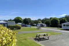 Fully serviced hardstanding pitches