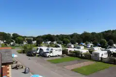 Fully serviced hardstanding pitches