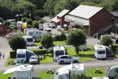 Fully serviced hardstanding pitches Fully serviced hardstanding pitches
