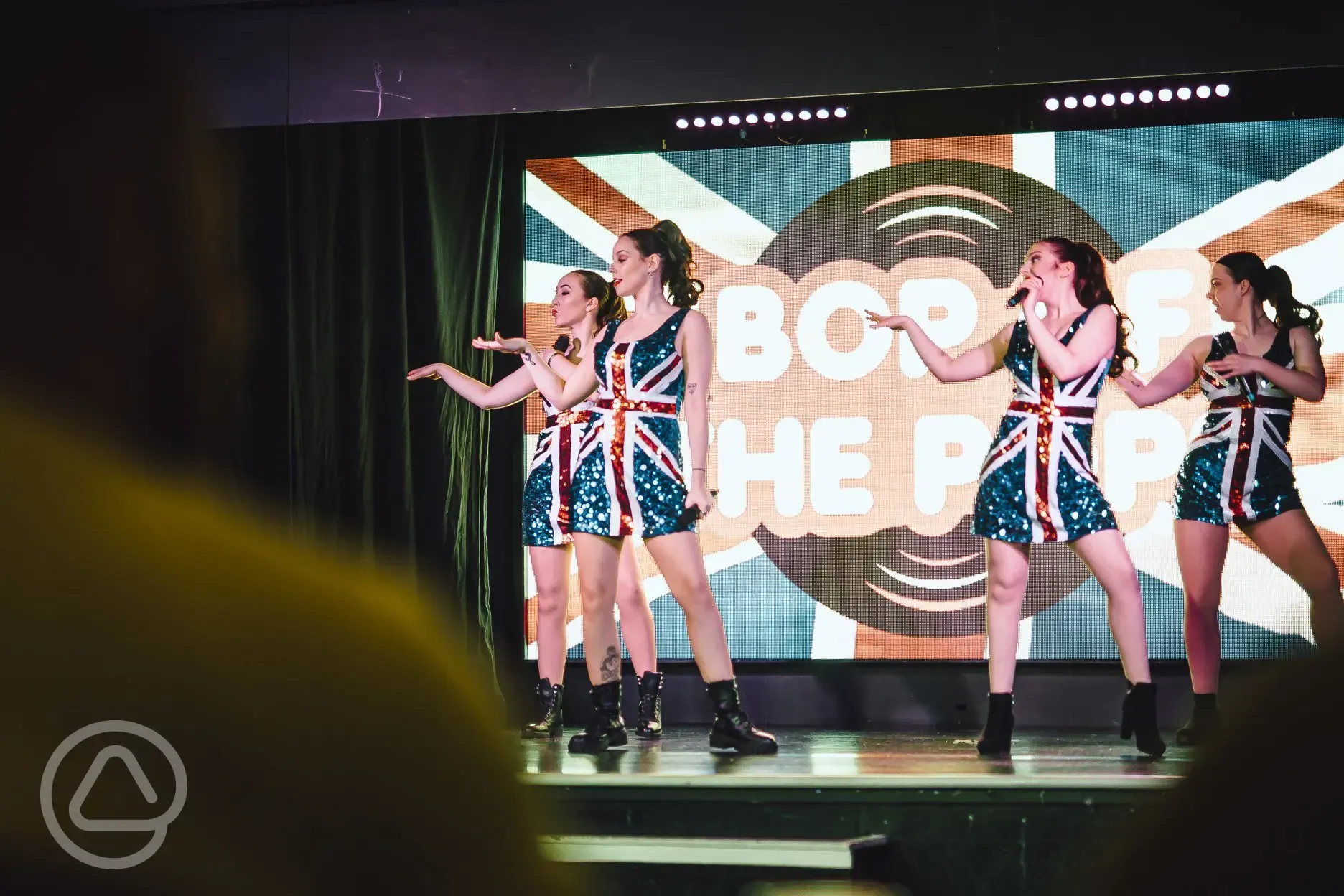 Live entertainment with vocalists, bands, and tribute acts