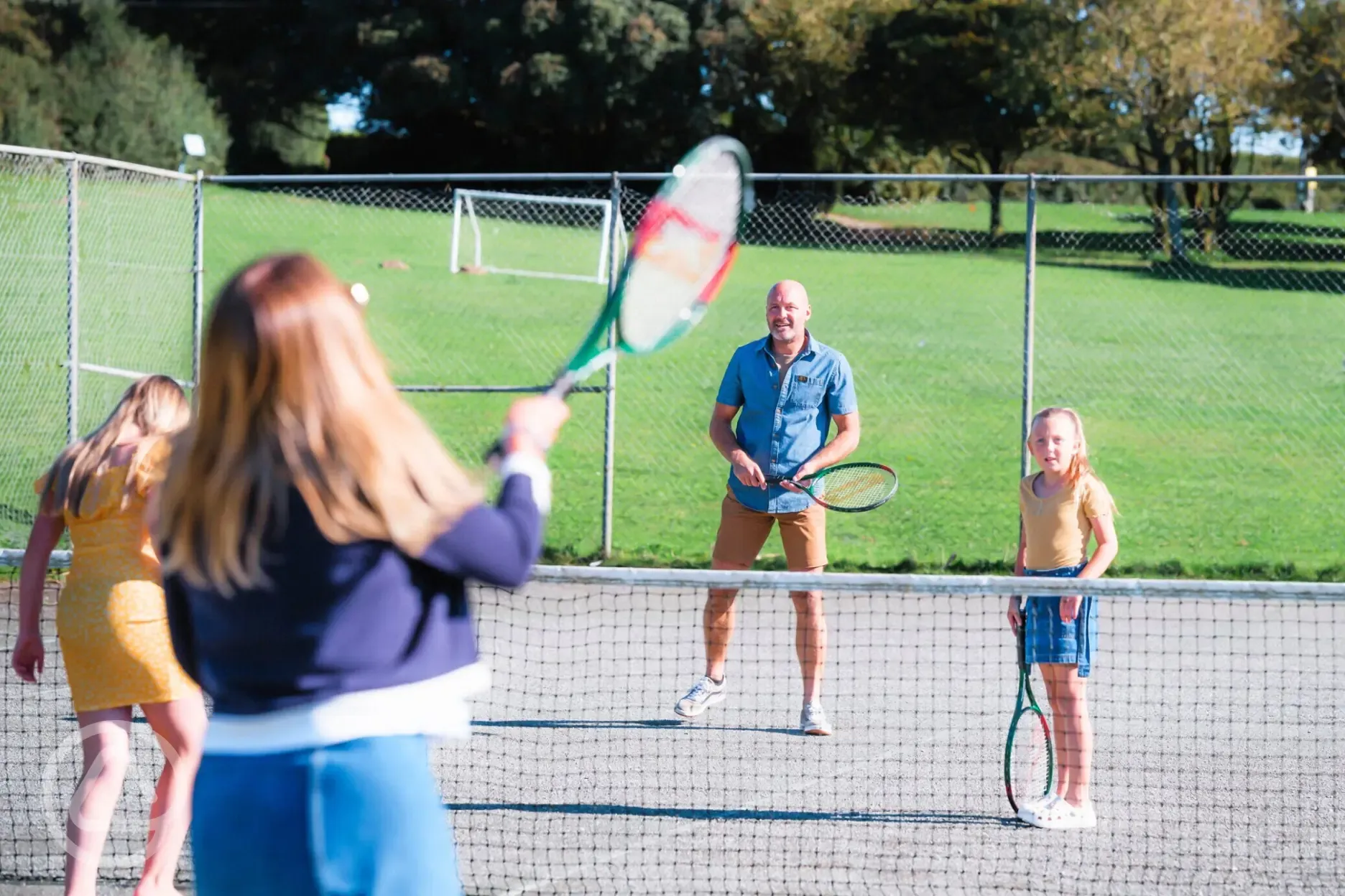 Tennis courts