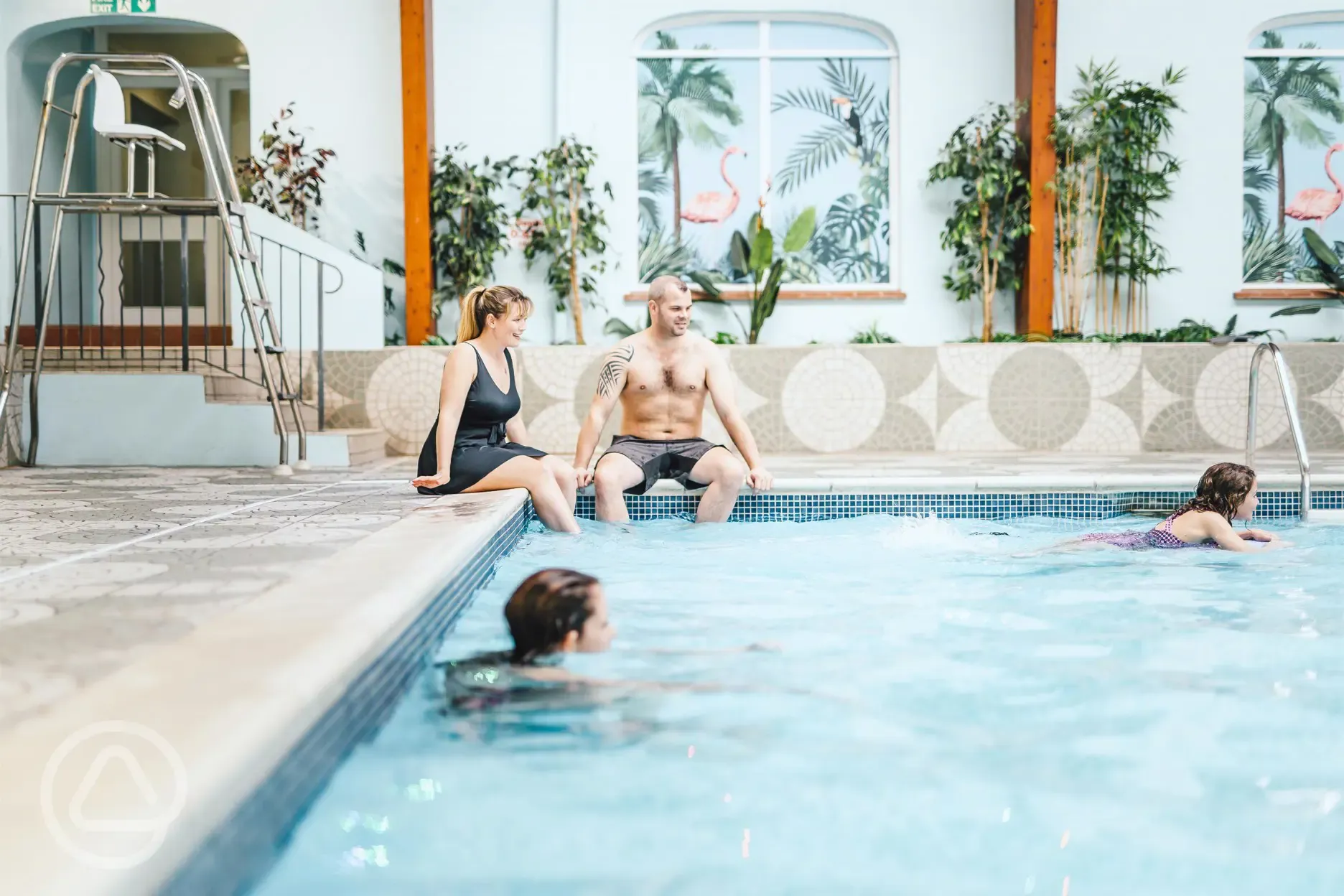 Indoor heated swimming pool