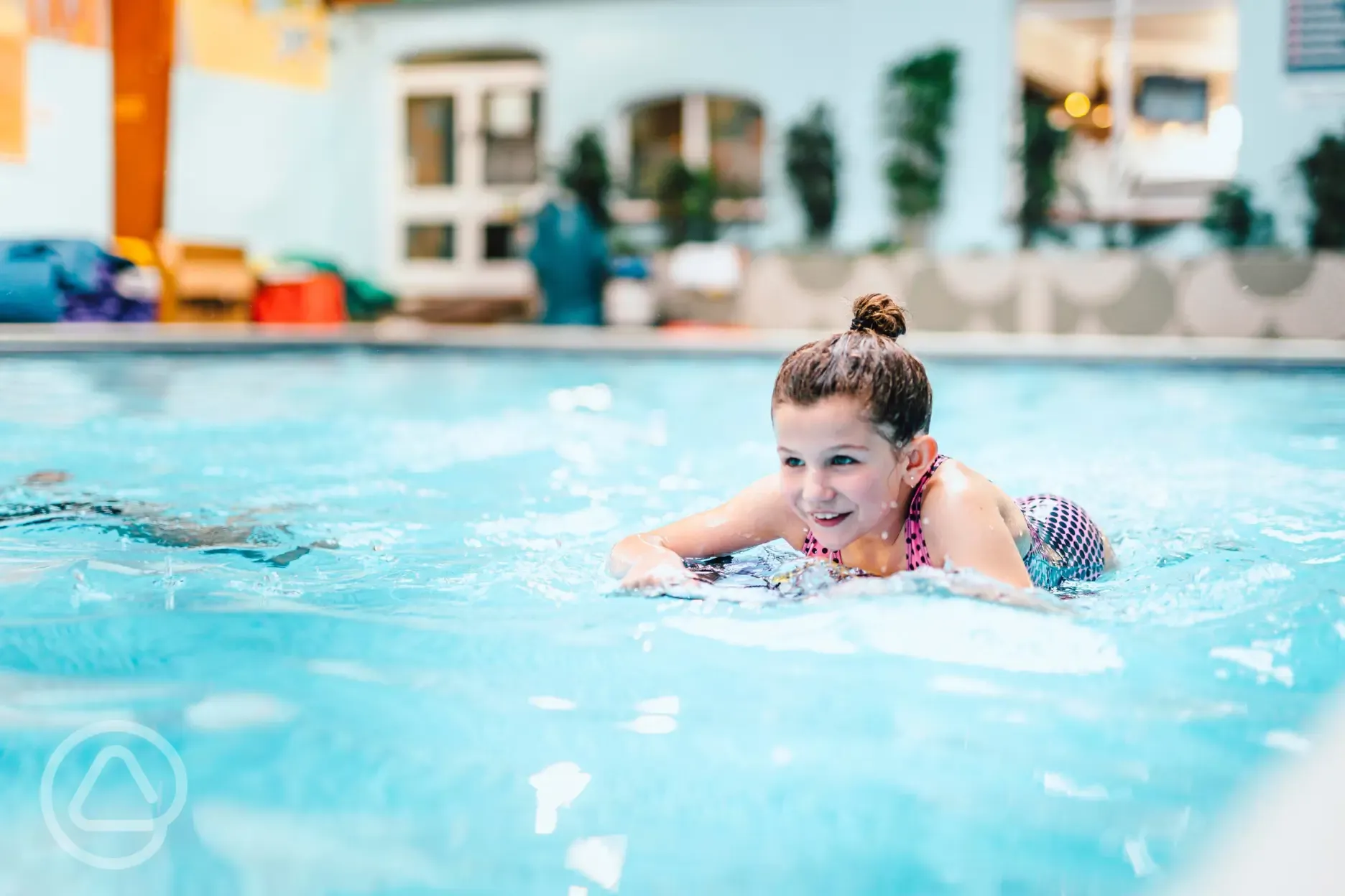 Heated indoor swimming pool and sauna