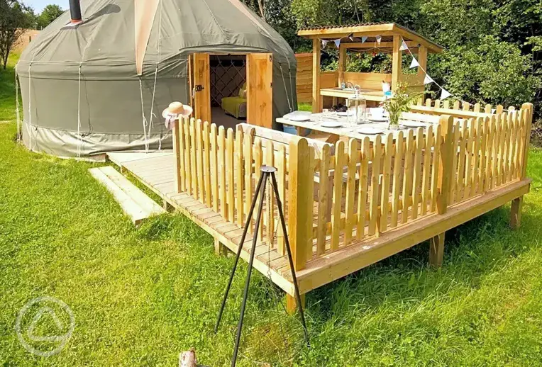 Sunrise yurt