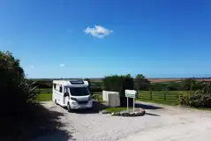 Fully serviced touring pitches