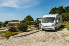 Fully serviced touring pitches