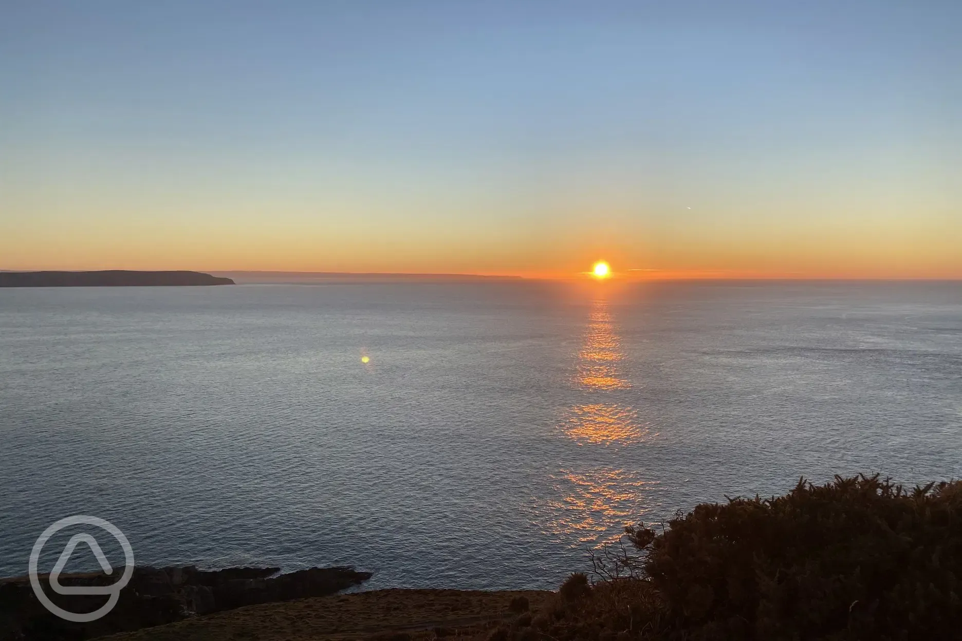 Sunset over Woolacombe Bay 