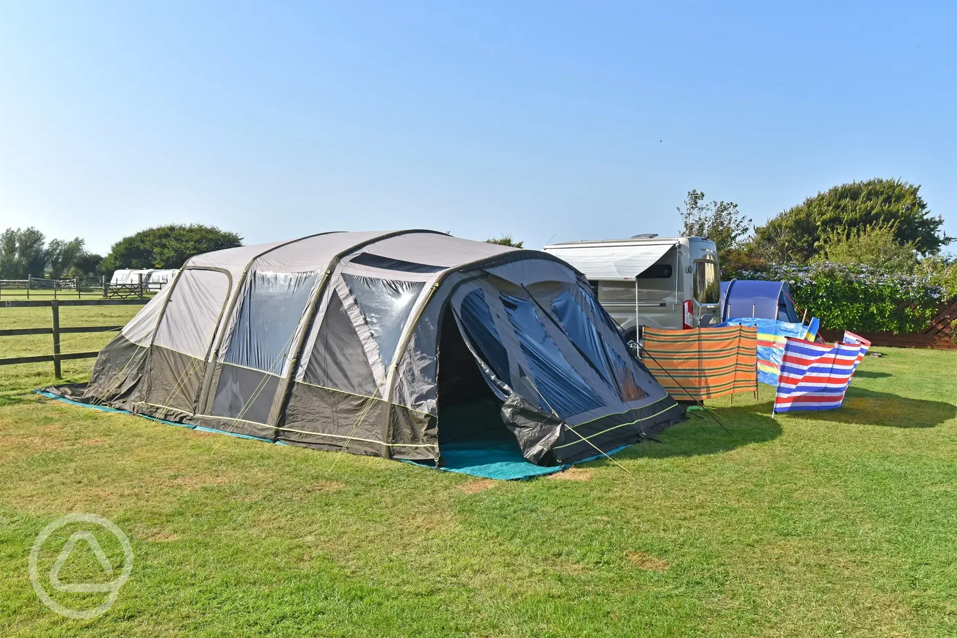 Electric grass pitches