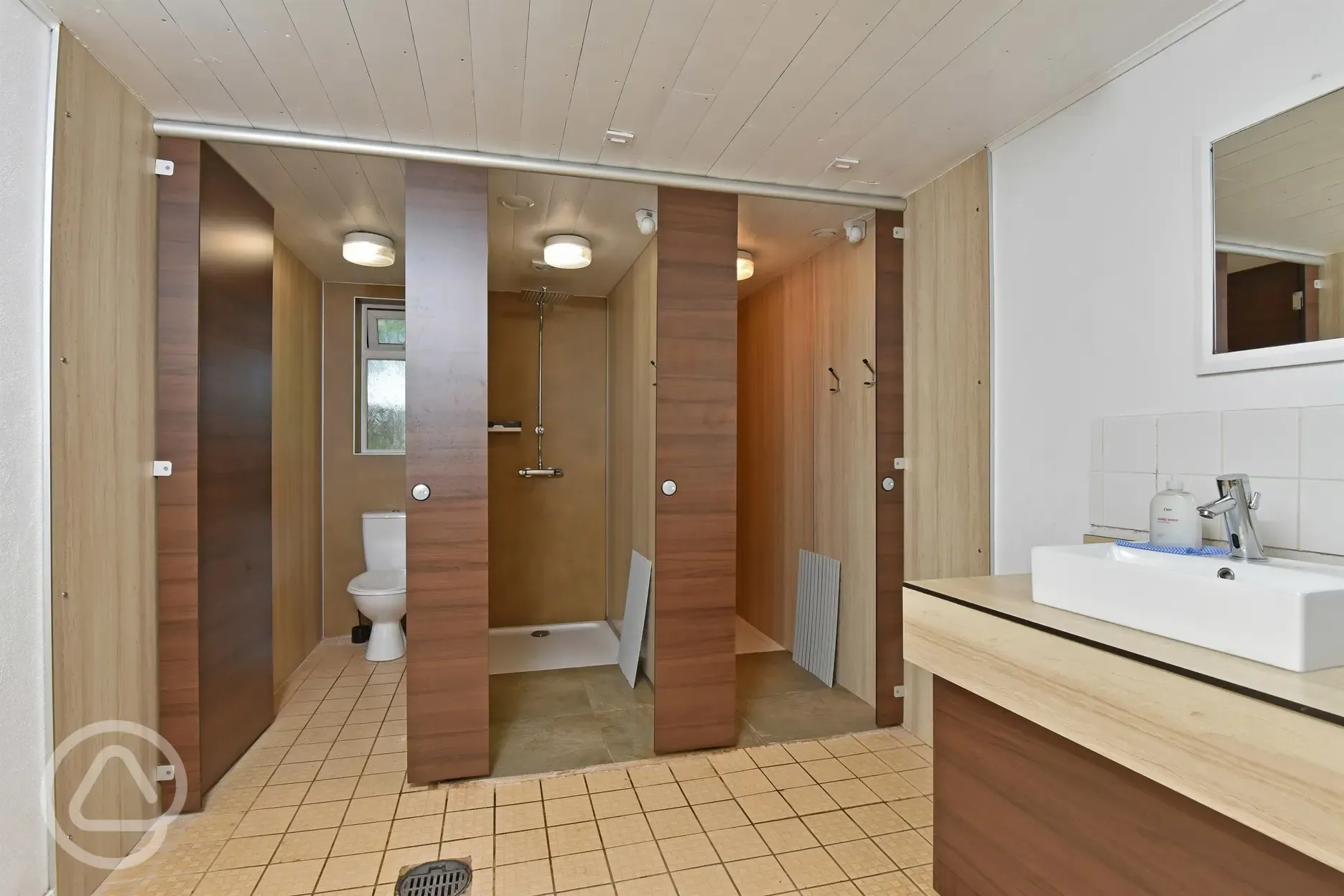 Toilets and showers