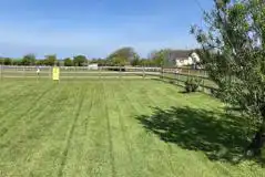 Fully Serviced Pitches with Grass Mesh Fully Serviced Pitches with Grass Mesh