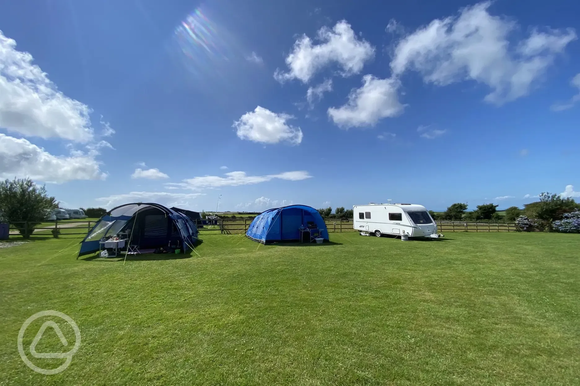 Electric grass pitches 