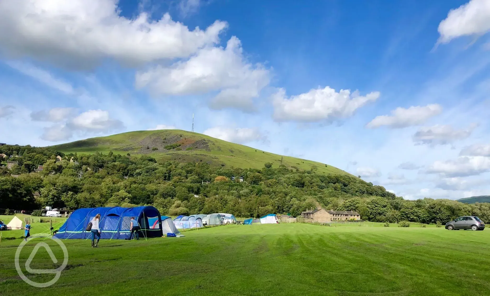 Camping pitches 