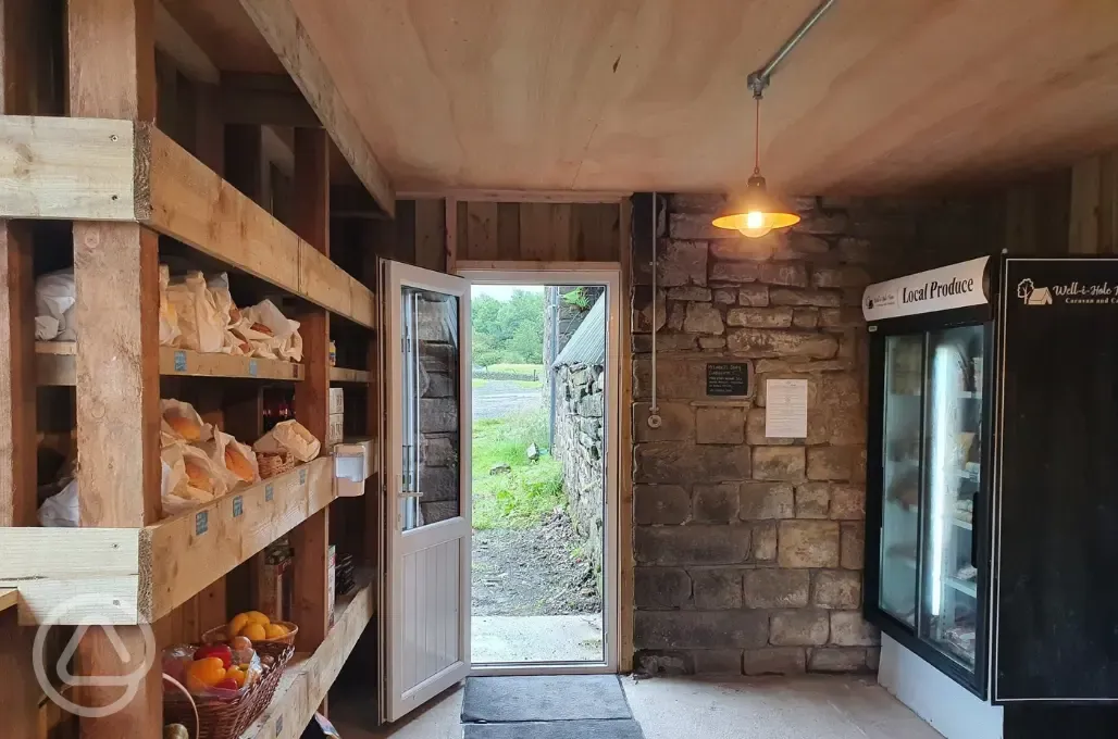 Farm shop onsite