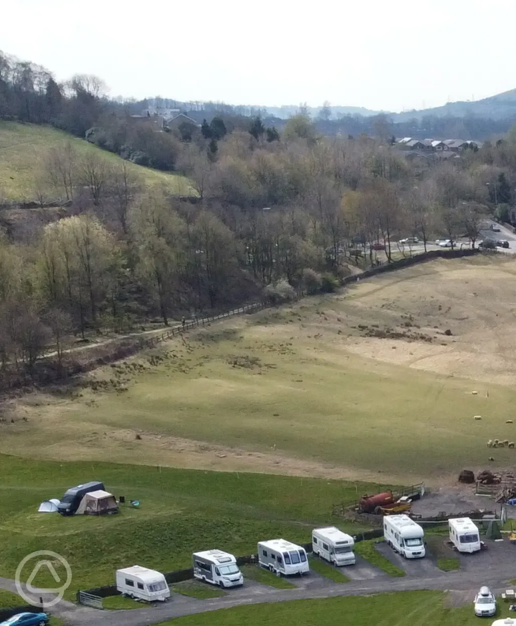 Electric hardstanding pitches
