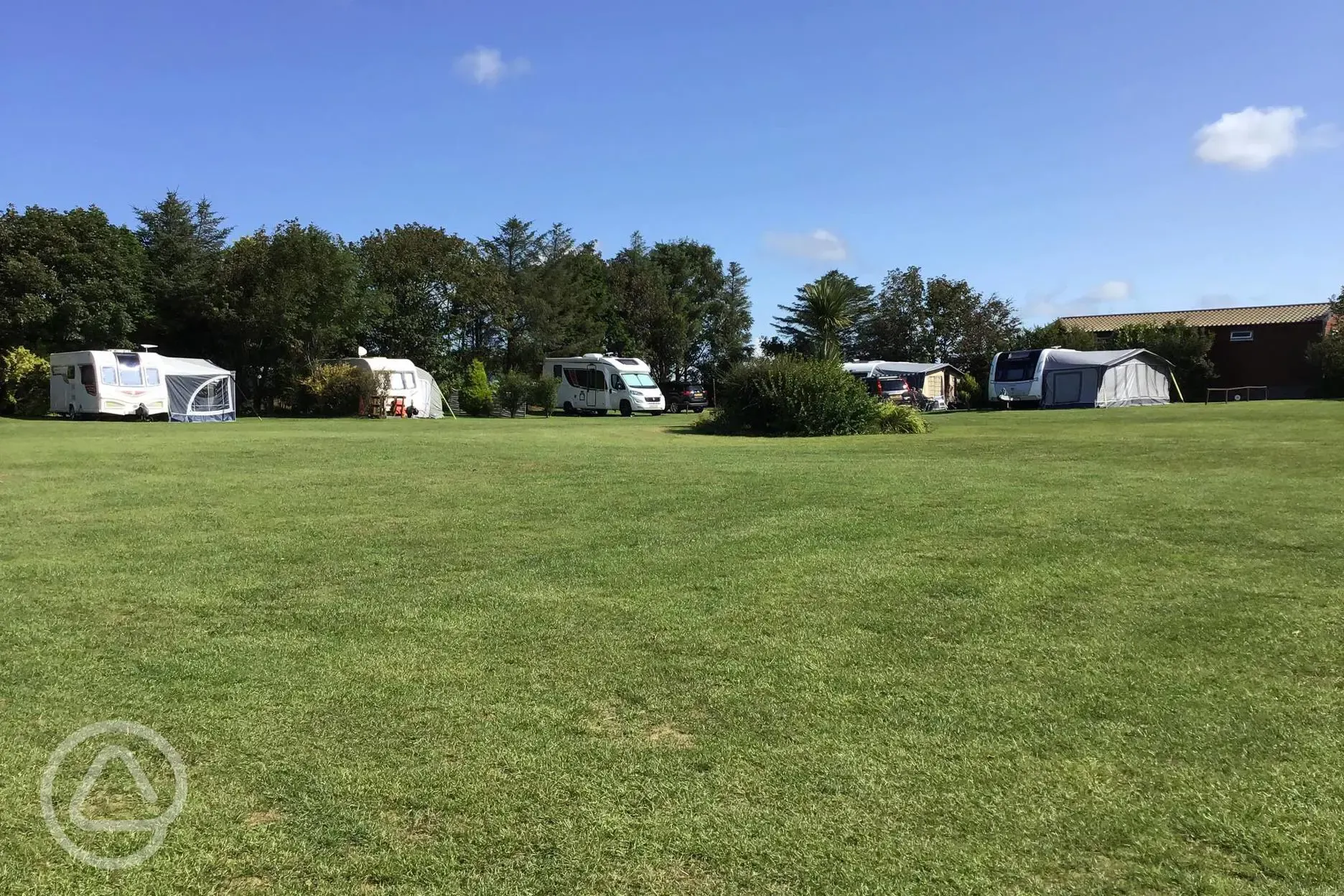 Caravans at The Willows Abersoch