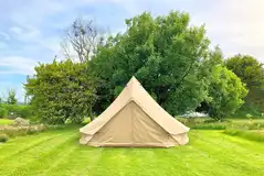 Unfurnished bell tent (bring or hire equipment)