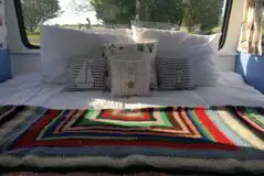 Dolly vintage caravan double bed