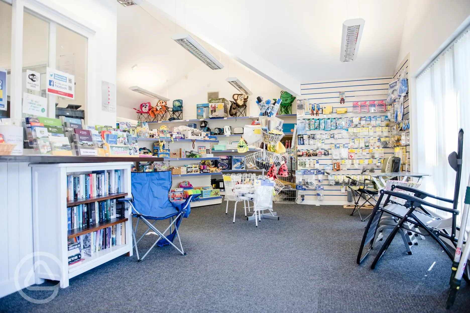 Reception and Shop Interior