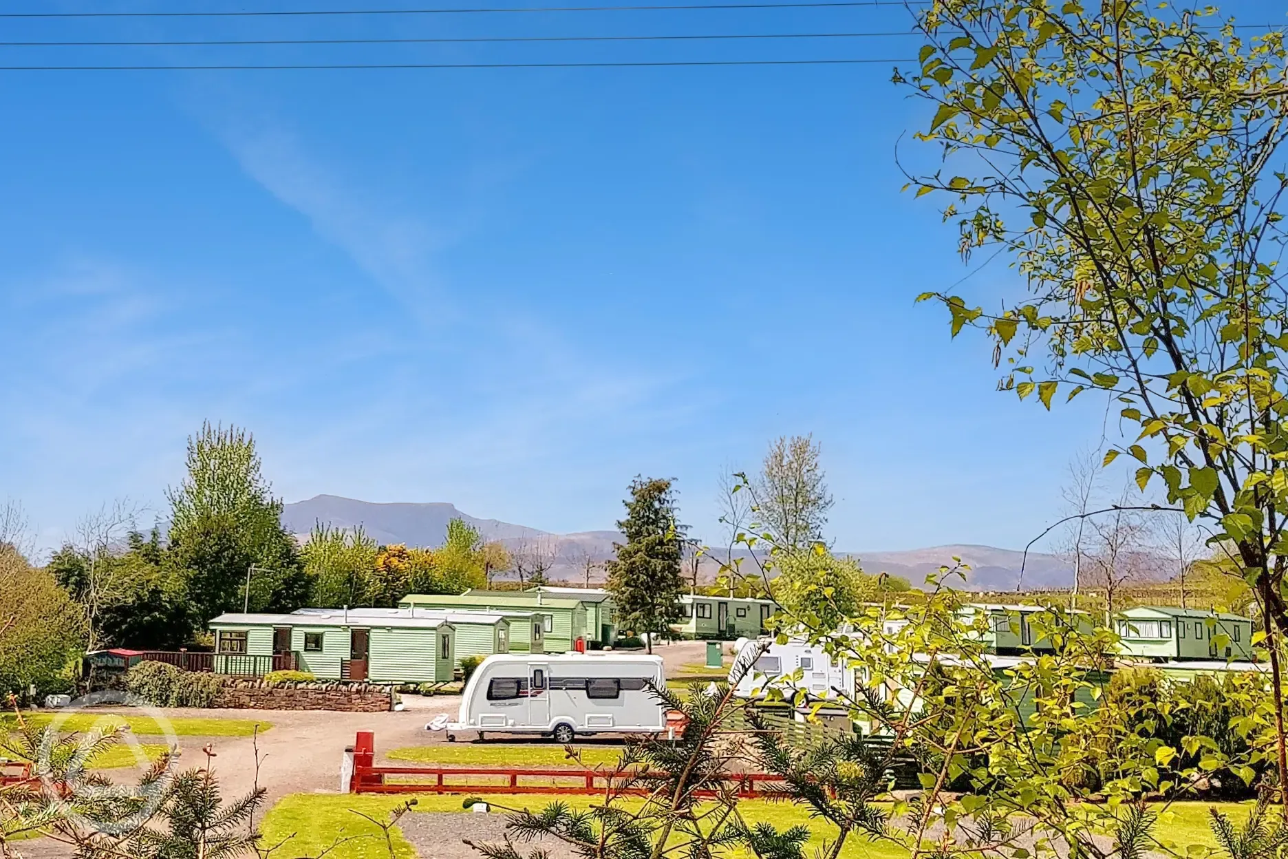 Overview of Beckses Caravan Park