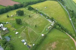 Meredith Farm Camping Certificated Site, Llancloudy, Herefordshire (11.6 miles)