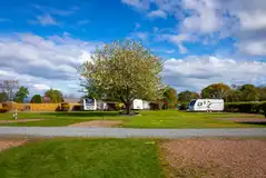 Electric hardstanding touring pitch for units up to 7m
