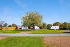 Electric hardstanding touring pitch for units up to 7m