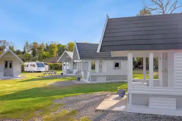 Octo single glamping pods at Drummohr Camping and Glamping Site