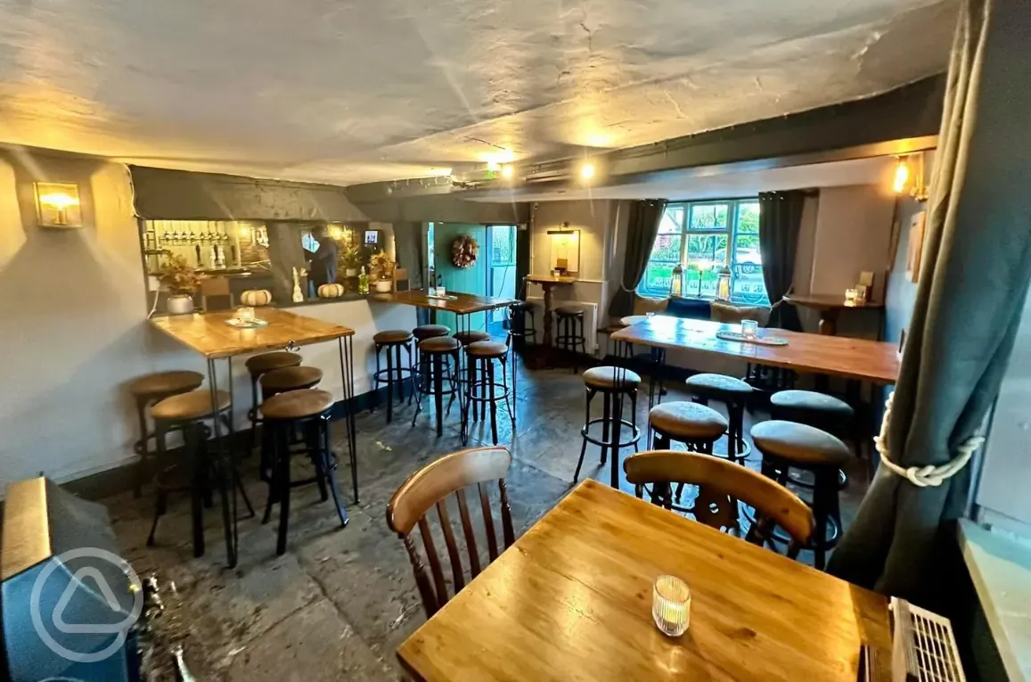 Pub dining area