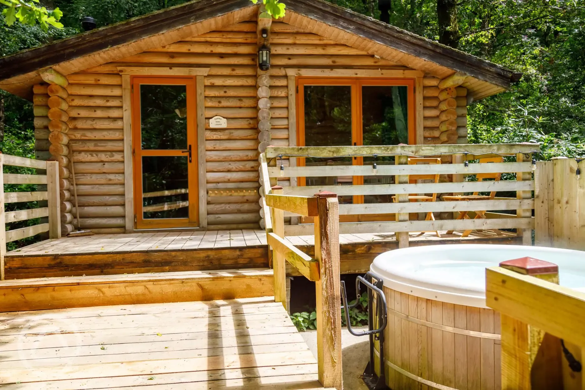 Scandinavian log cabins