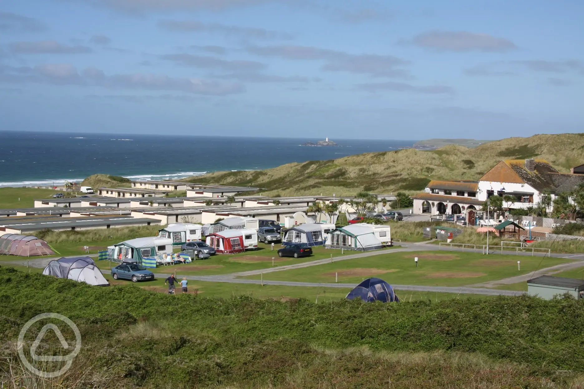 Camping and Touring pitches on family holiday park