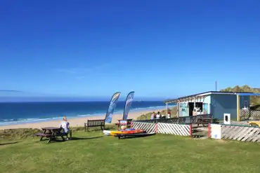 Onsite surf school