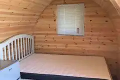 Orchard pod with a double bed (bring own bedding) Orchard pod with a double bed (bring own bedding)