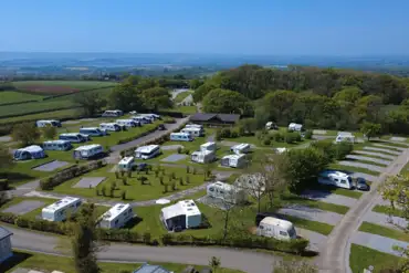 Aerial view of site