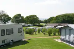 Premium fully serviced gravel hardstanding pitches Premium fully serviced gravel hardstanding pitches