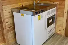 Orchard pods plus small kitchenette