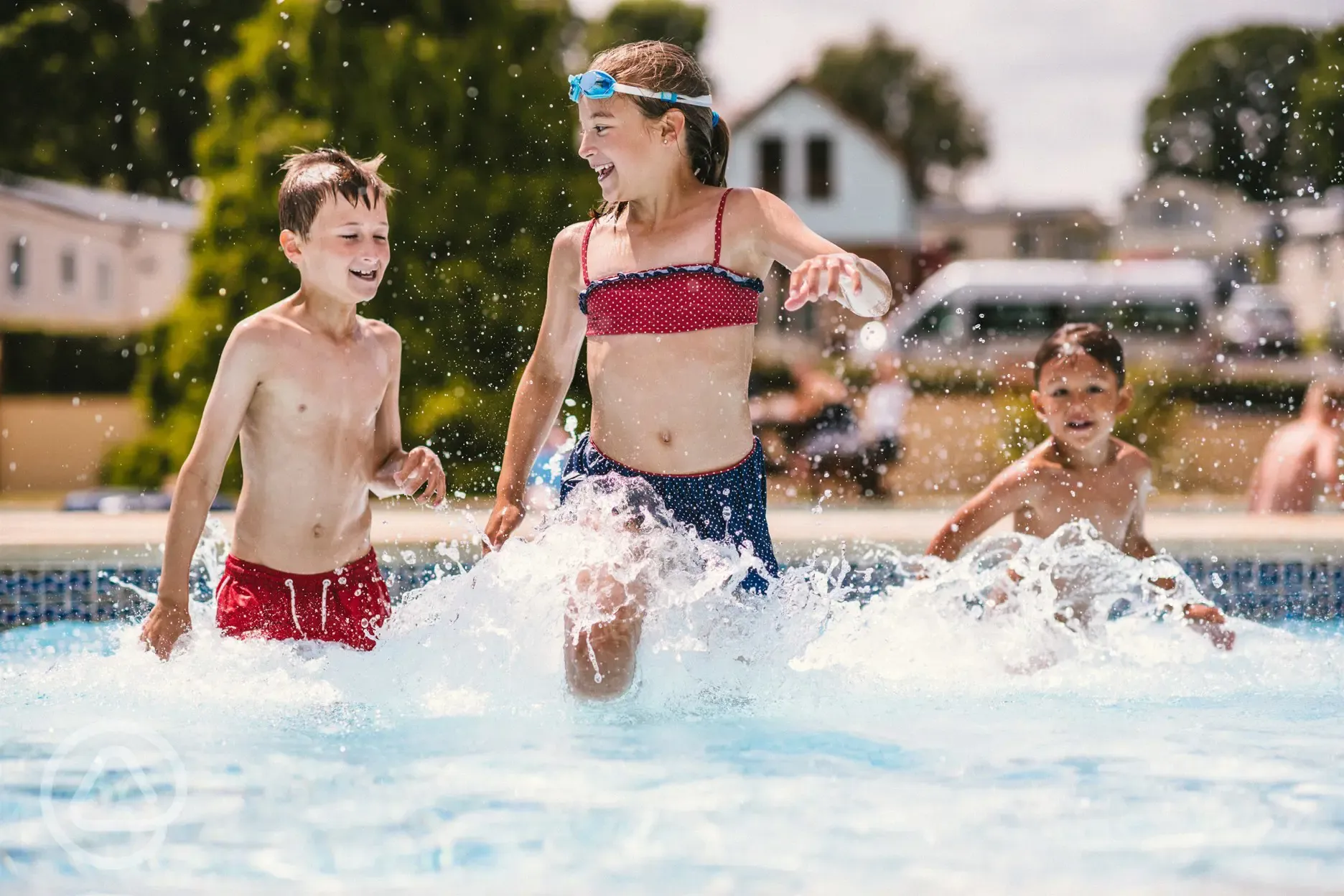 Outdoor swimming pool (open during the summer months)