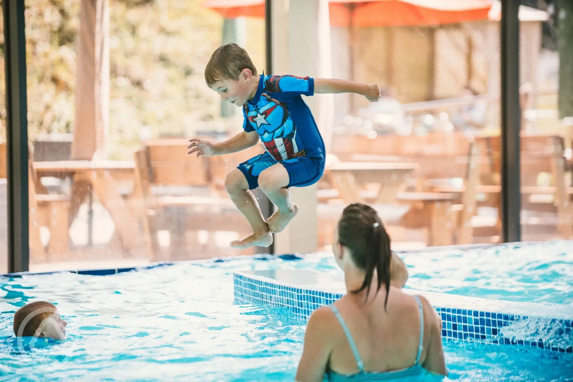 Indoor swimming pool (open daily from 8am - 8pm)