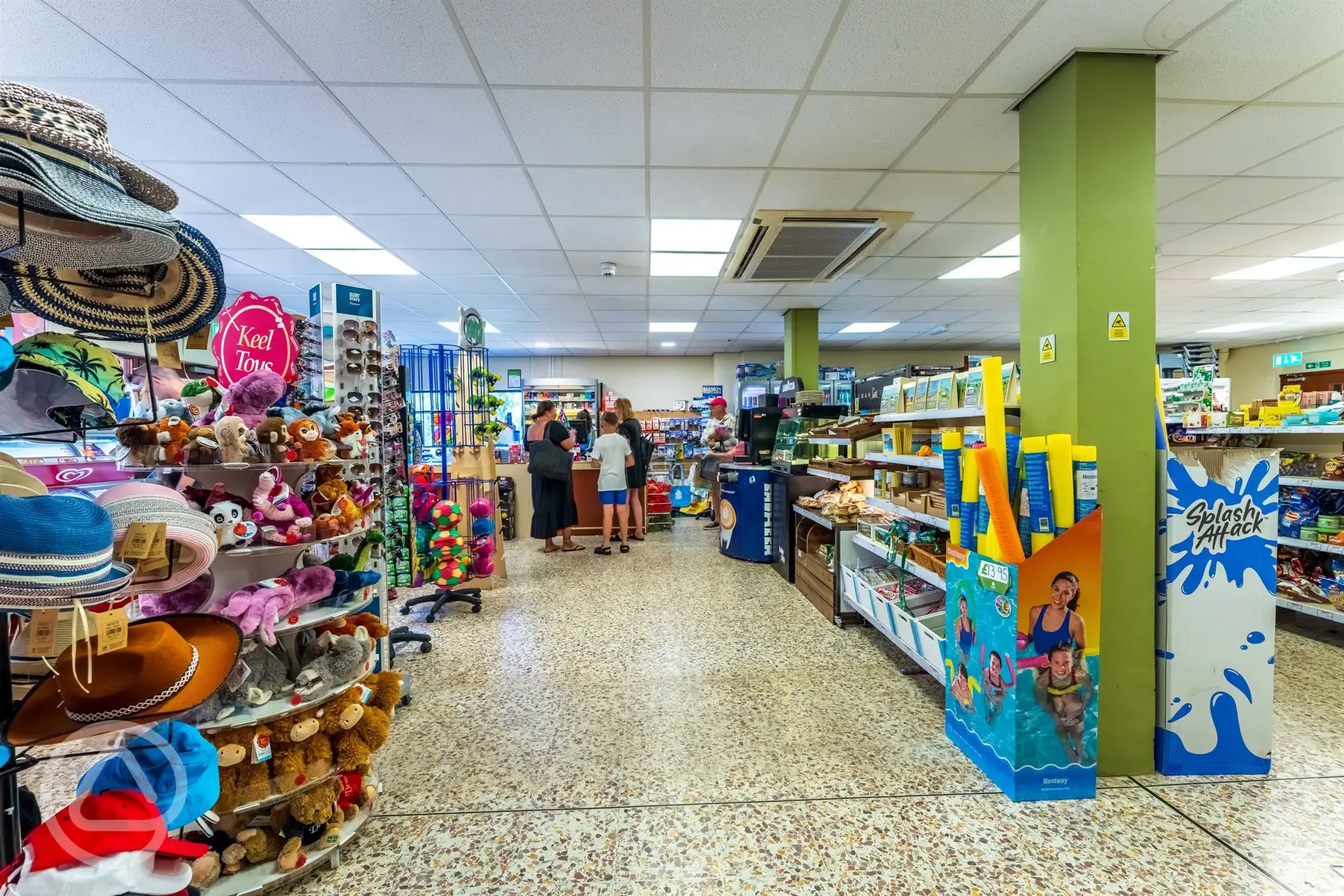 Onsite shop, open daily