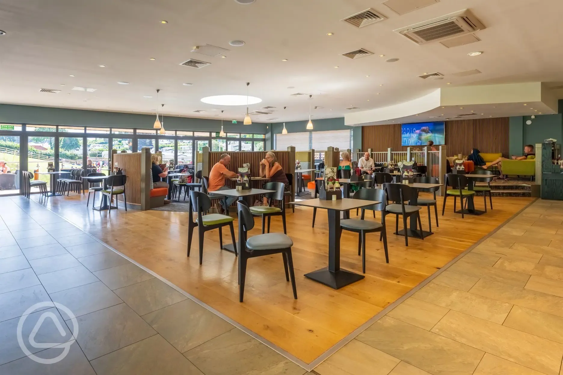Amelia's restaurant seating area