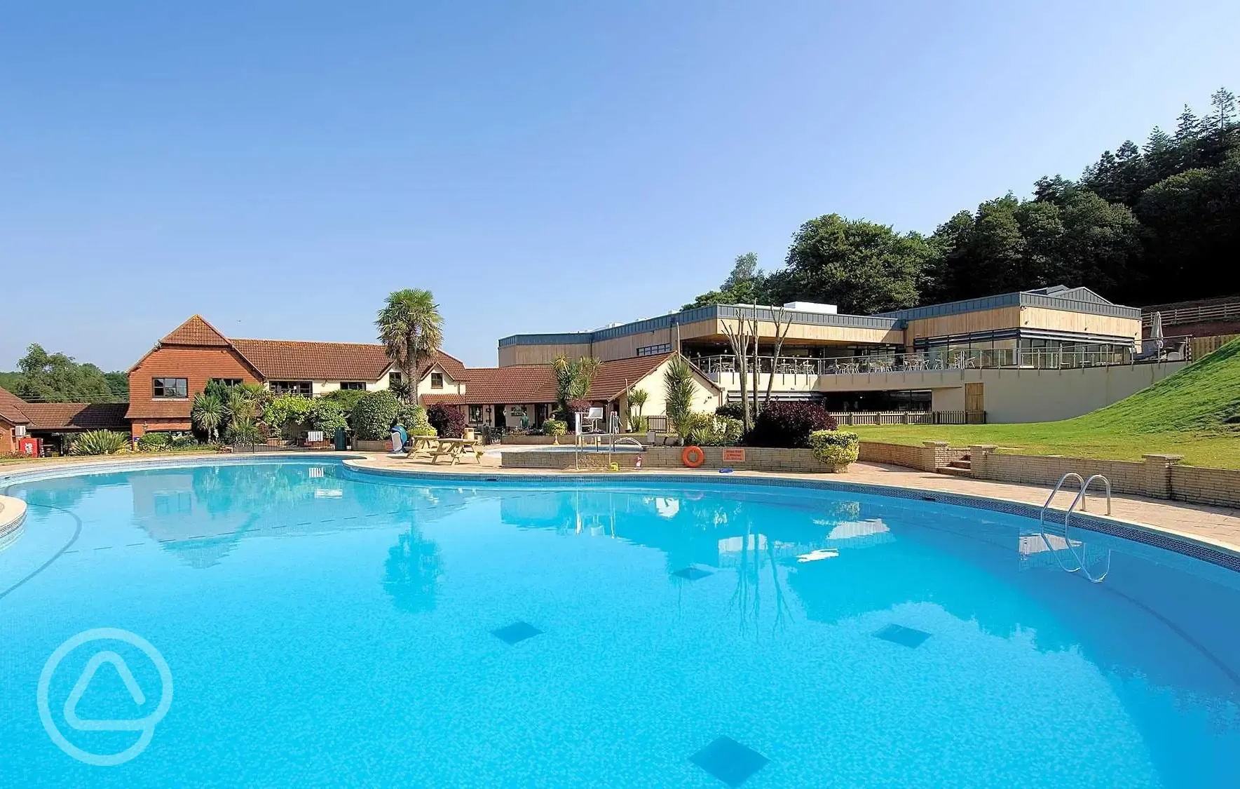 Outdoor swimming pool (open during the summer months)