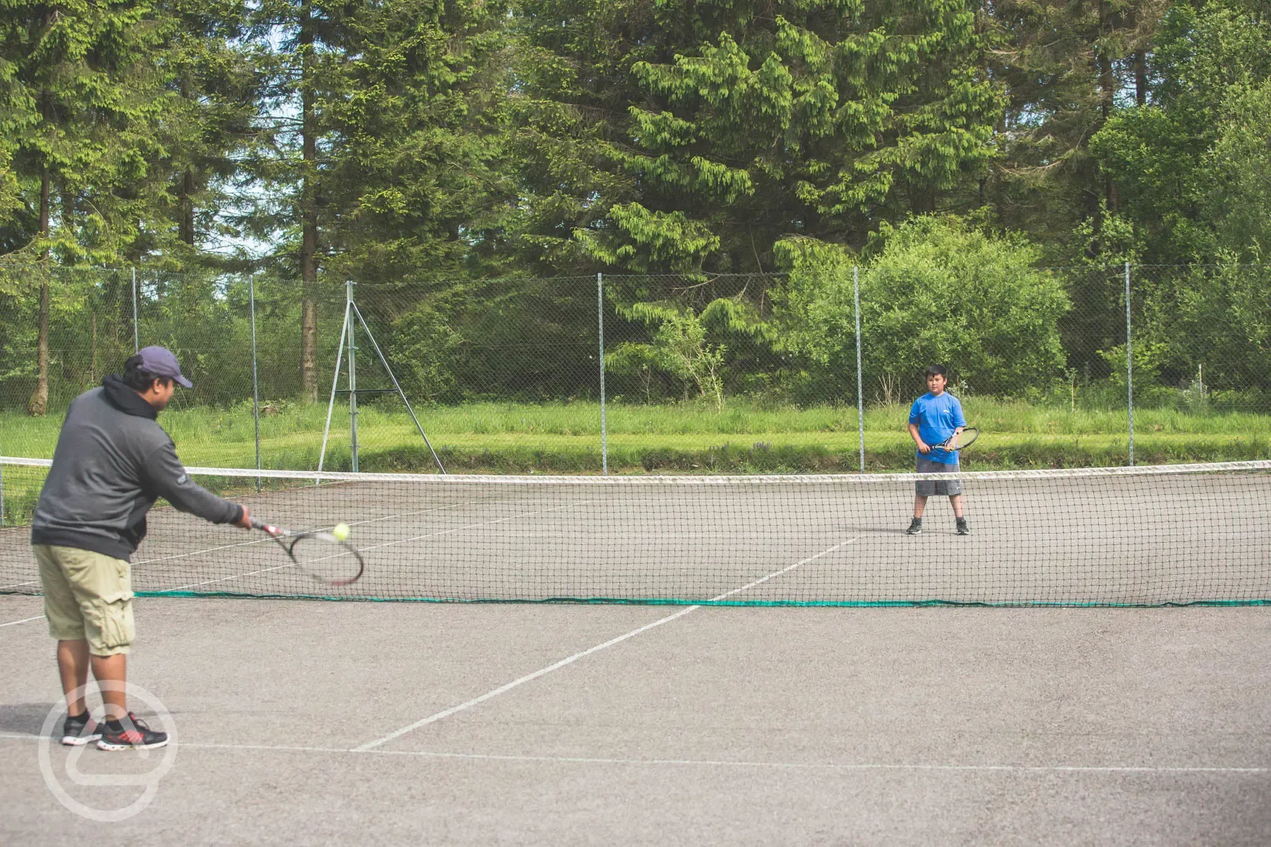 Tennis at Forest Glade Holiday Park