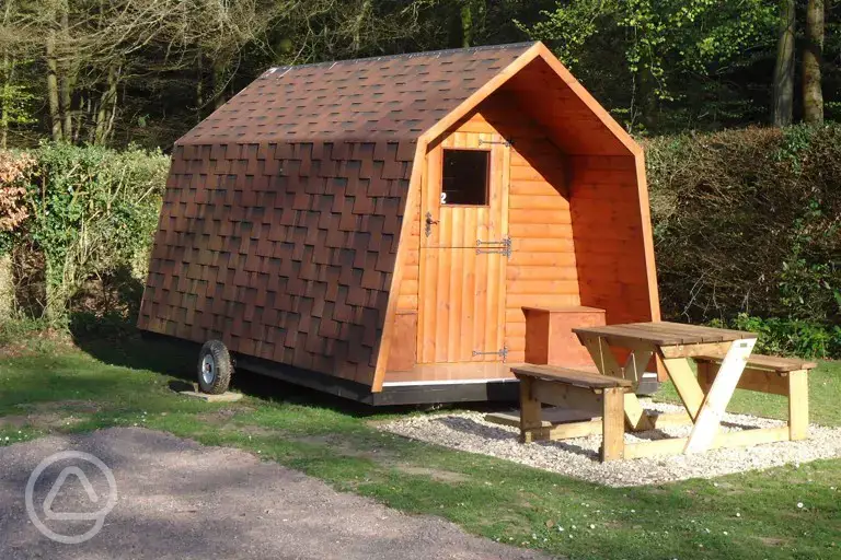 Camping pods