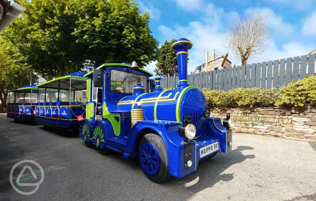 Hendra Land Train, running daily from 9am from the train stop