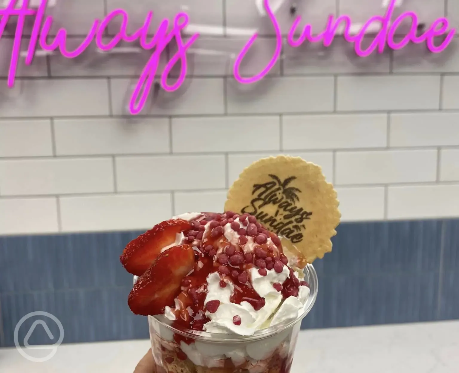 Onsite ice cream shop, Always Sundae!